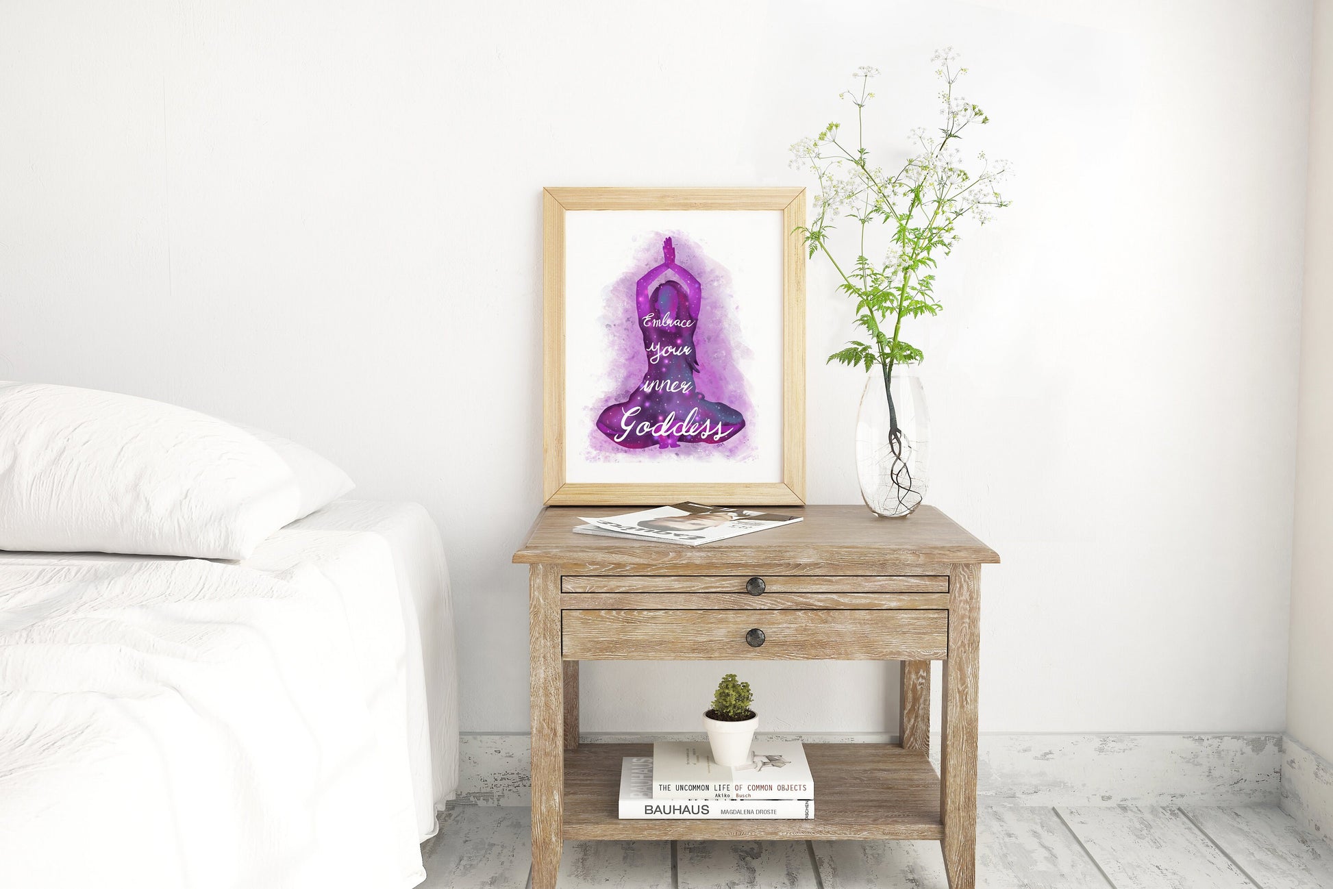 Goddess Quote Art Print Wall Decor | Motivational Witchy Wall Art | Empowering Women Print - Debra Marie Art