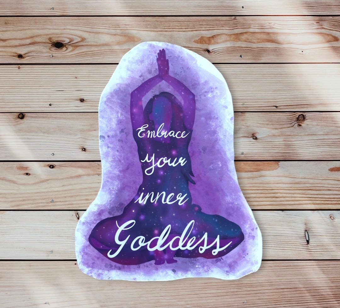 Celestial Goddess Quote Sticker | Spiritual Witchy Sticker | Empowering Women Sticker - Debra Marie Art