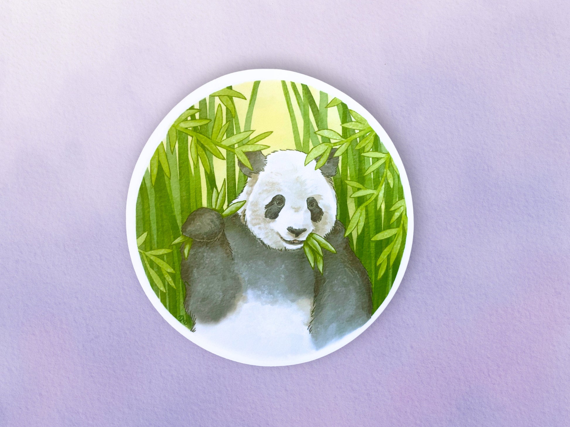 Panda Sticker Set | Cute Animal Sticker Pack | Vinyl Waterproof Stickers For Water Bottle - Debra Marie Art